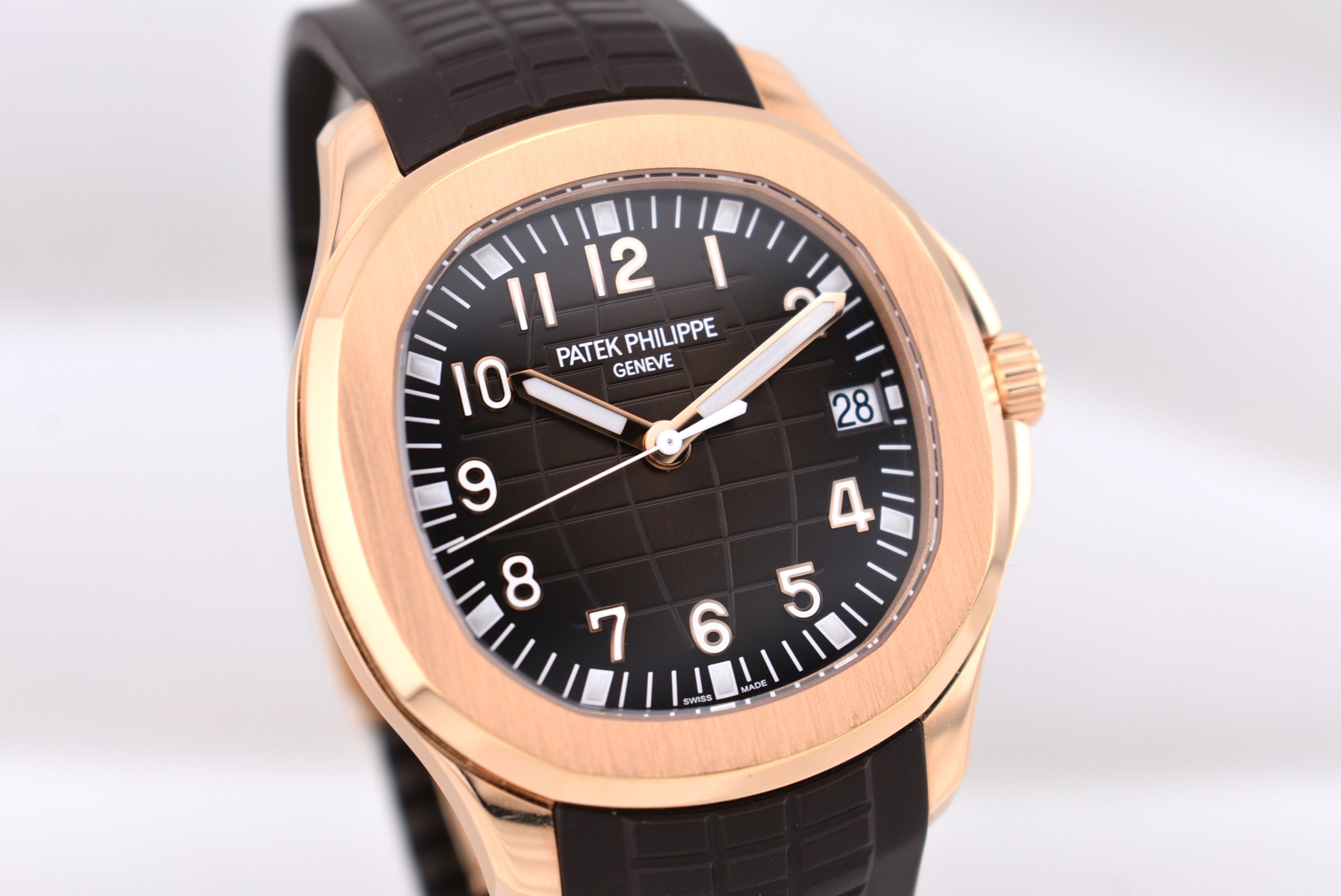 Patek Philippe Aquanaut Rose Gold Chocolate Dial 5167R 2019