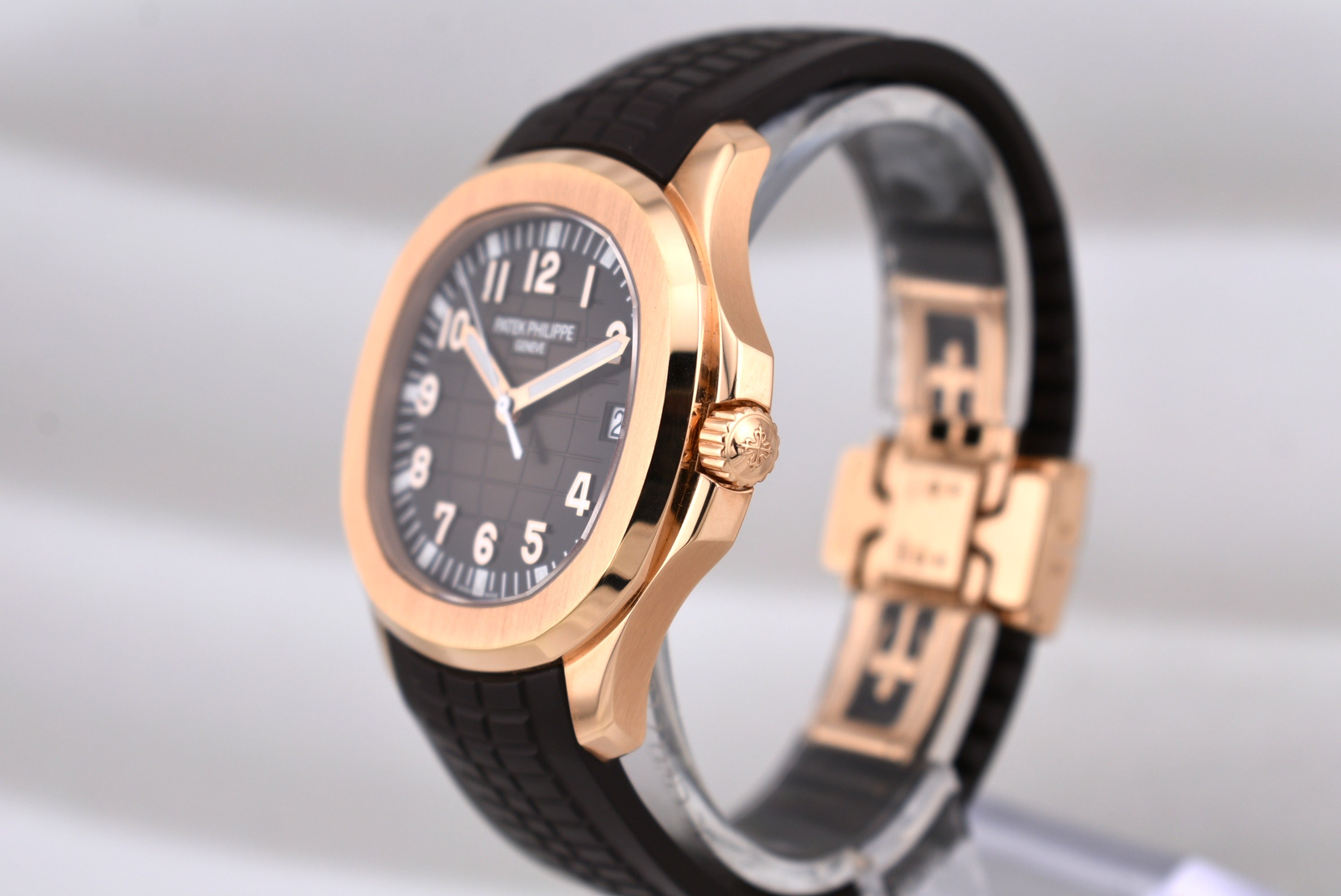 Patek Philippe Aquanaut Rose Gold Chocolate Dial 5167R 2019