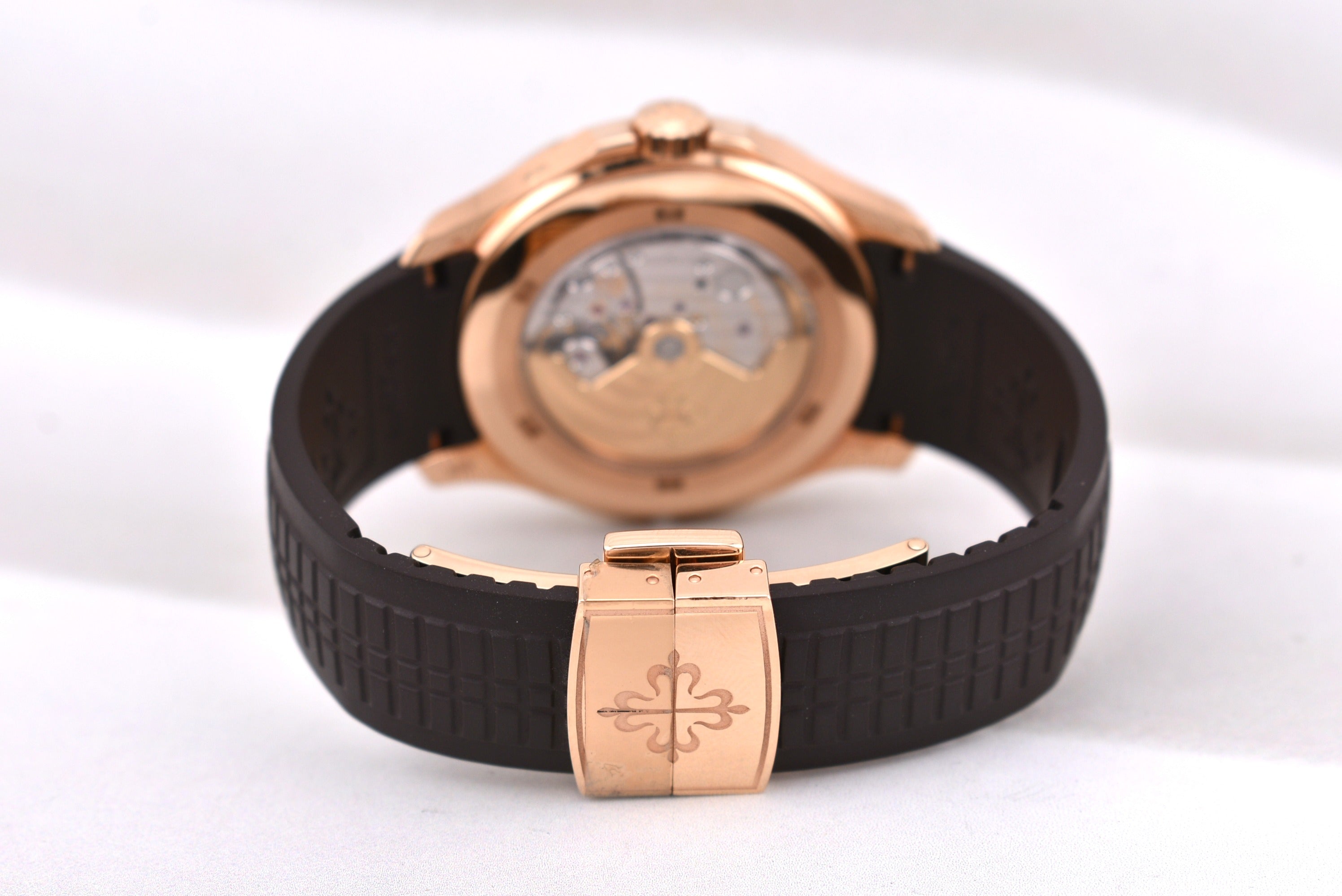 Patek Philippe Aquanaut Travel Time Rose Gold Chocolate Dial 5164R 2018