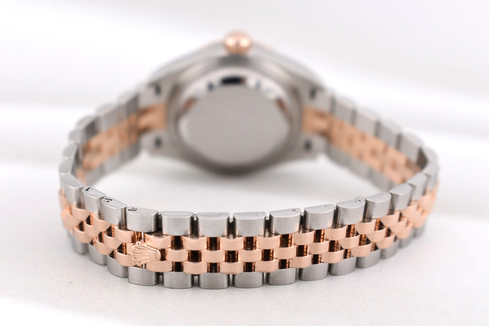 Rolex Lady Datejust 28 Two Tone Rose Gold Mother of Pearl Diamond Dial 279171 2021