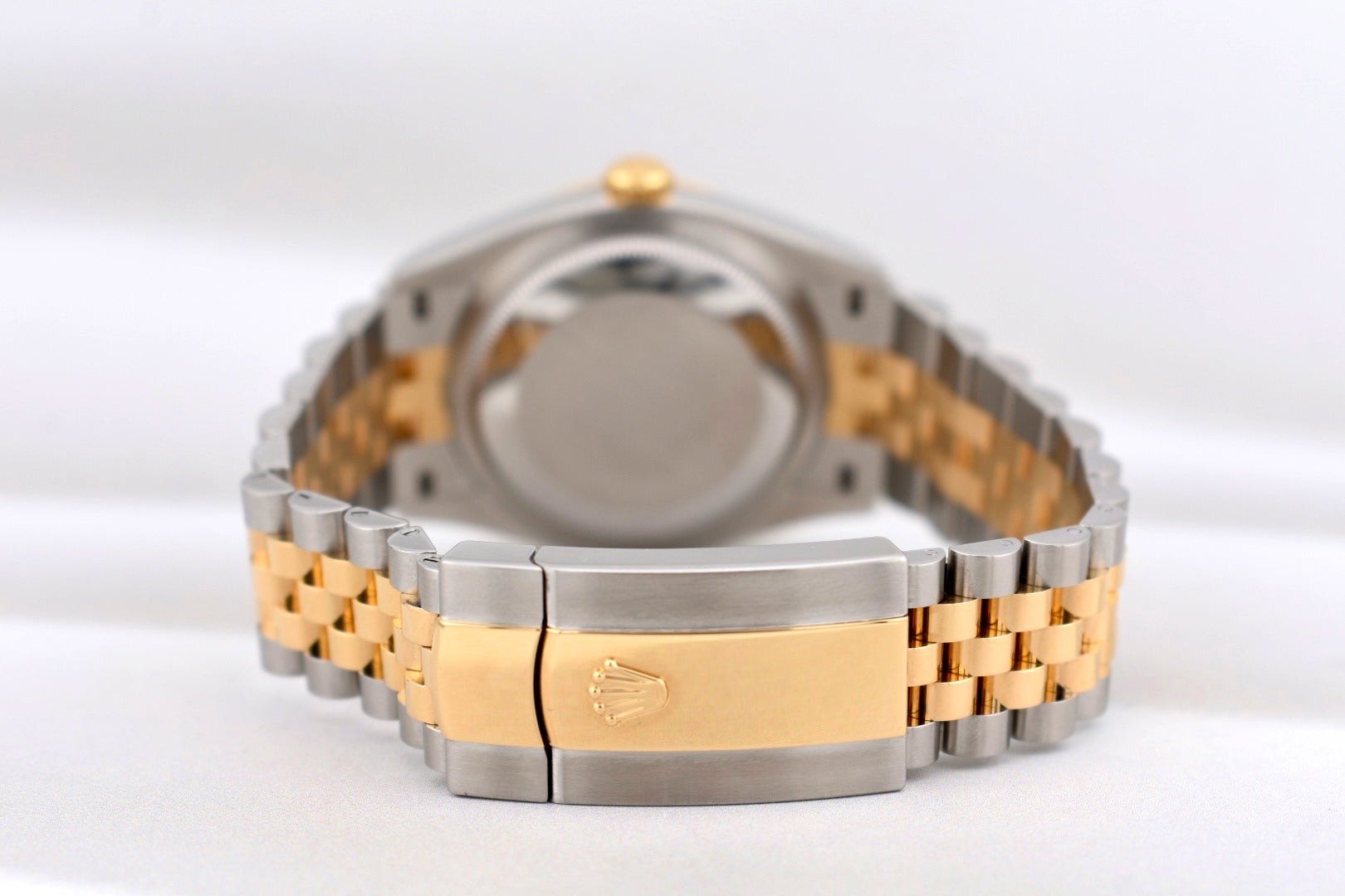 Rolex Datejust 36 Champagne Diamond Dial Two Tone Yellow Gold 126233 2022