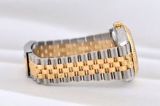 Rolex Datejust 36 Champagne Diamond Dial Two Tone Yellow Gold 126233 2025