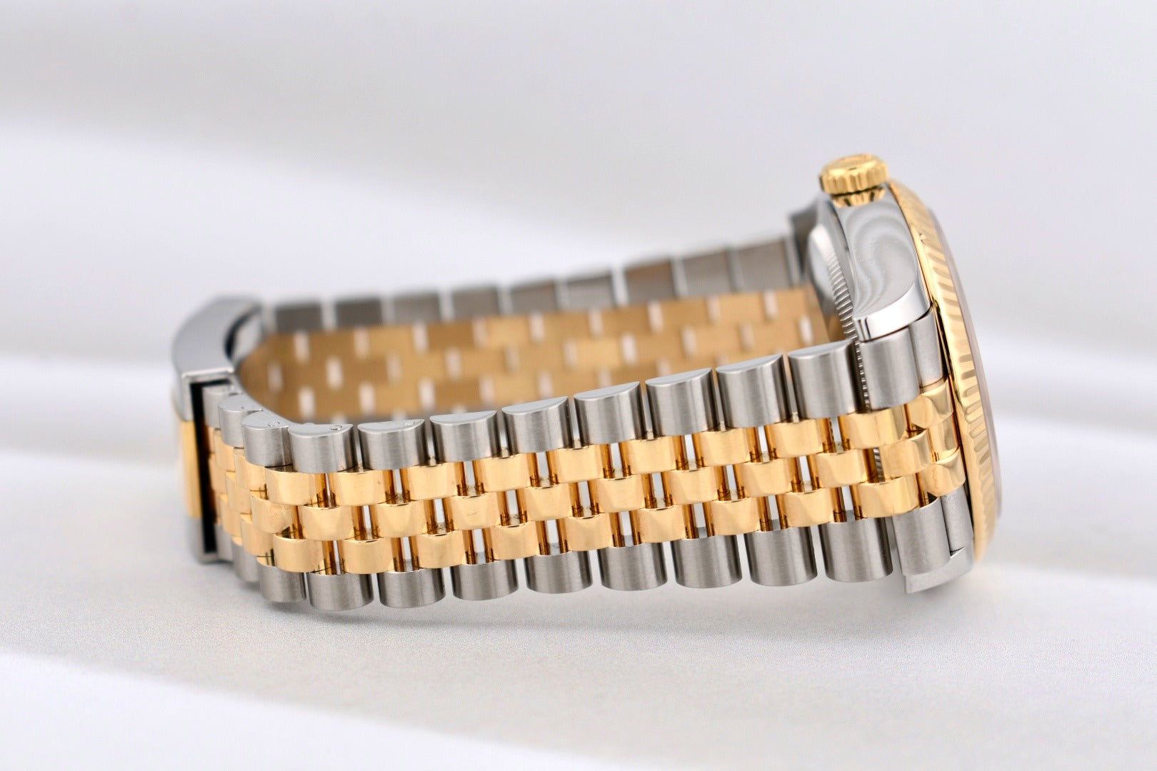 Rolex Datejust 36 Champagne Diamond Dial Two Tone Yellow Gold 126233 2022