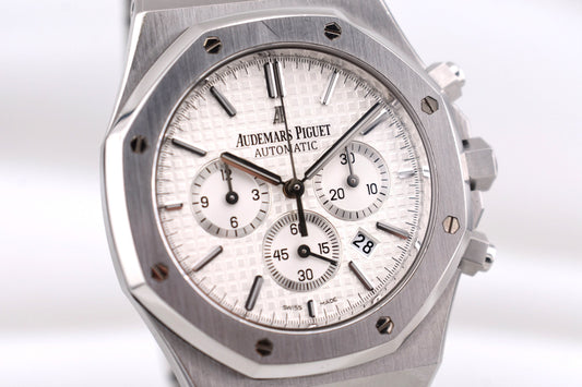 Audemars Piguet Royal Oak Chronograph White Dial 26320ST 2013