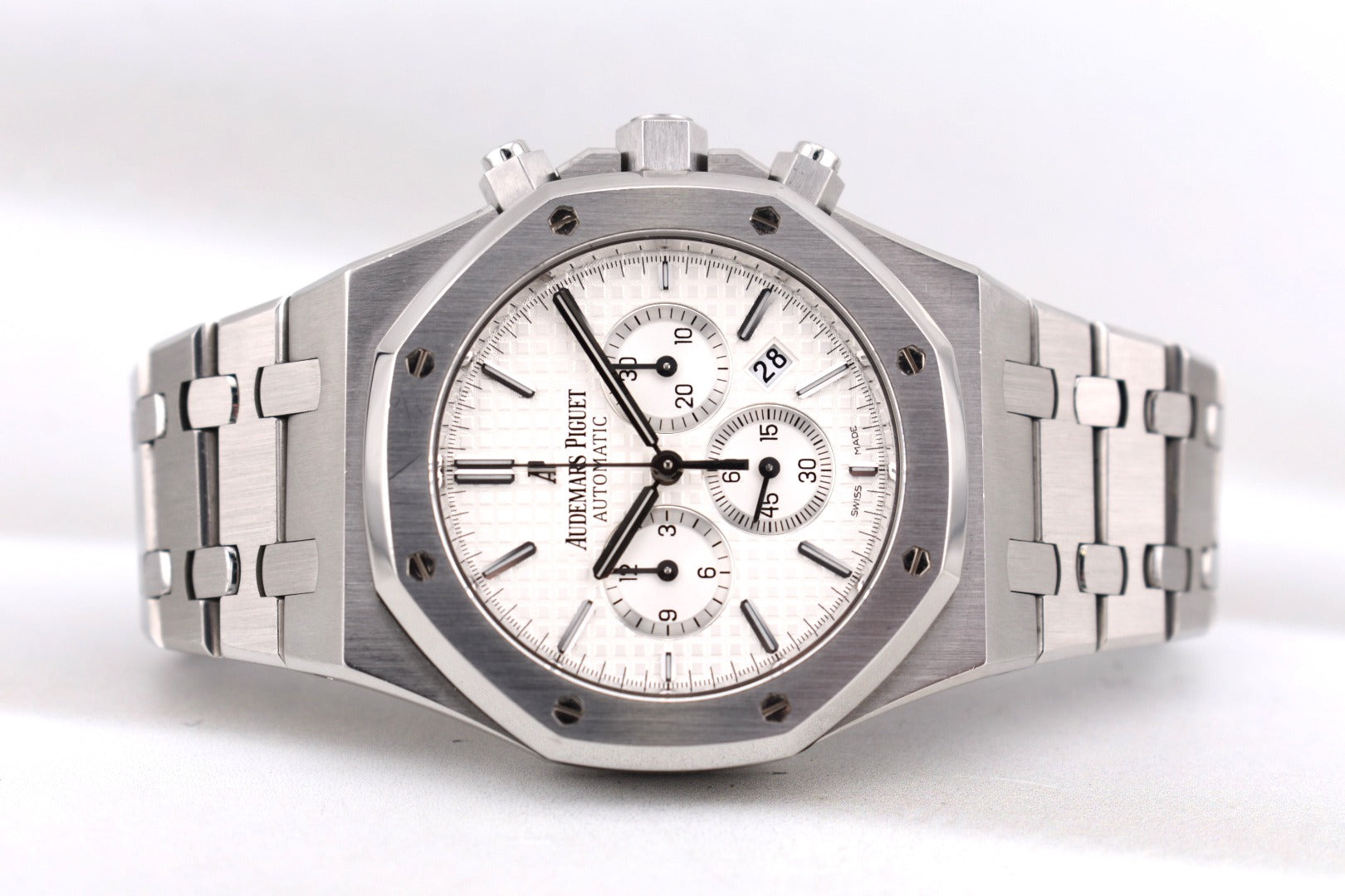 Audemars Piguet Royal Oak Chronograph White Dial 26320ST 2013