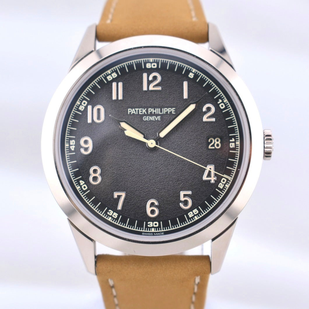 Patek Philippe Calatrava Textured Black Dial 5226G-001 2023