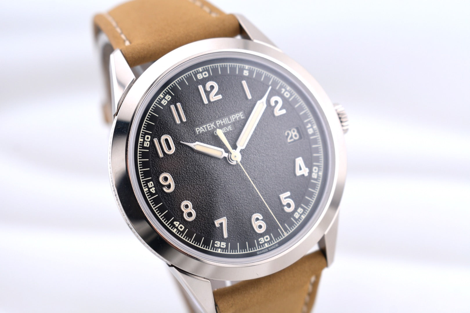 Patek Philippe Calatrava Textured Black Dial 5226G-001 2023