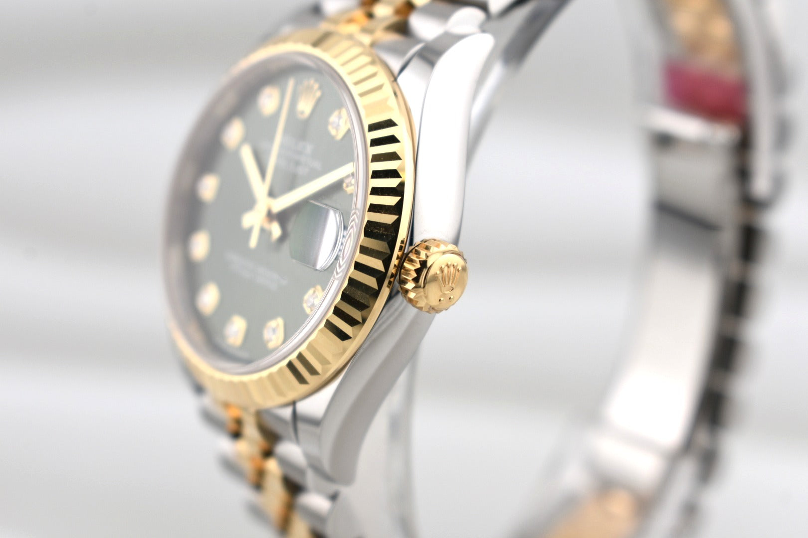 Rolex Datejust 31 Two Tone Olive Green Diamond Dial 278273 2025