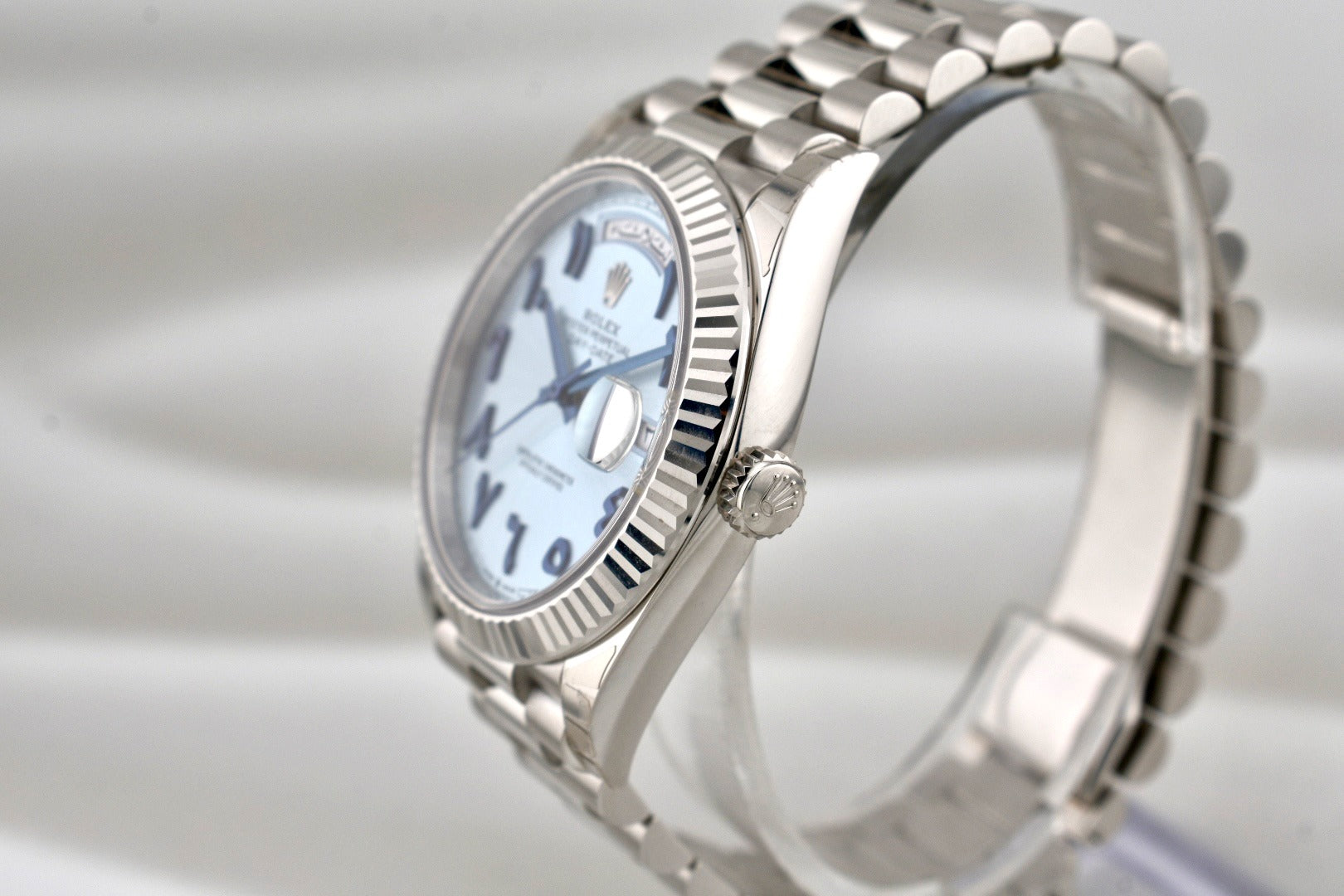 Rolex Day Date 40 Platinum Arabic Dial 228236 2024