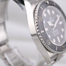 Rolex Submariner No Date Black Dial 124060 2025