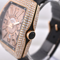 Franck Muller Vanguard Rose Gold Factory Diamonds V 45 SC DT 2017