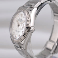 Rolex Datejust 36 Mother of Pearl Diamond Dial Oyster Band 126234 2025