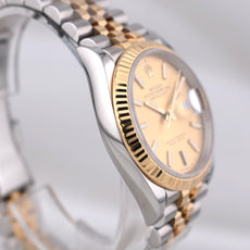 Rolex Datejust 36 Two Tone Champagne Index Dial 126233 2025