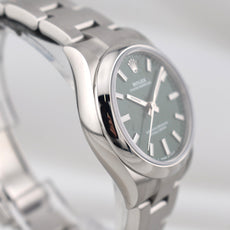 Rolex Oyster Perpetual 31 Green Dial 277200 2022