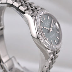 Rolex Datejust 31 Mint Green Dial Factory Diamond Bezel 278384RBR 2026