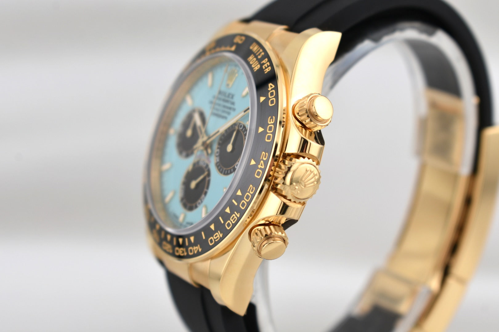 Rolex Daytona Tiffany Blue Yellow Gold Oysterflex 126518LN 2025