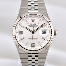 Rolex Land Dweller 40 White Honeycomb Dial 127334 2025