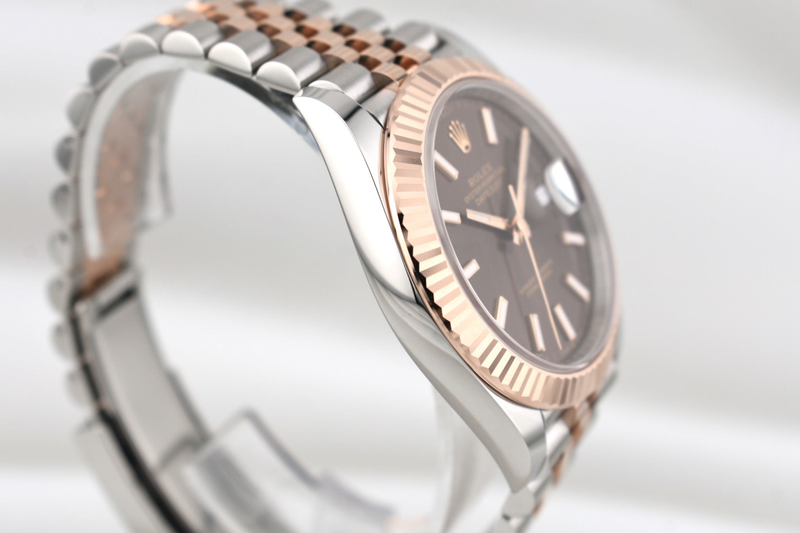 Rolex Datejust 41 Two Tone Chocolate Index Dial 126331 2025