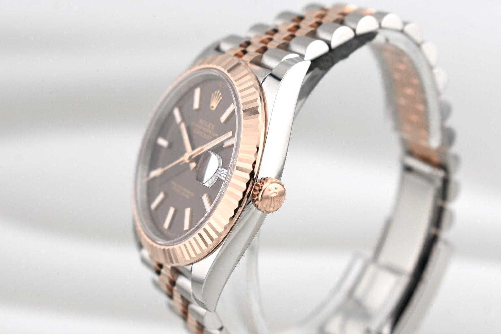Rolex Datejust 41 Two Tone Chocolate Index Dial 126331 2025