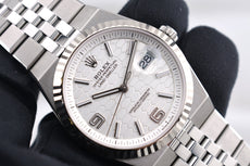Rolex Land Dweller 40 White Honeycomb Dial 127334 2025