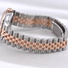 Rolex Datejust 31 Two Tone Rose Gold Silver Diamond Dial 278271 2026