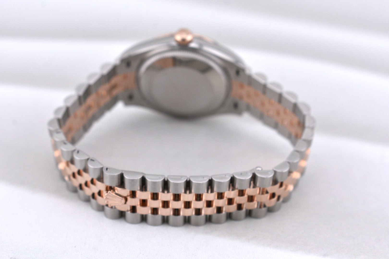 Rolex Datejust 31 Two Tone Rose Gold Silver Diamond Dial 278271 2026
