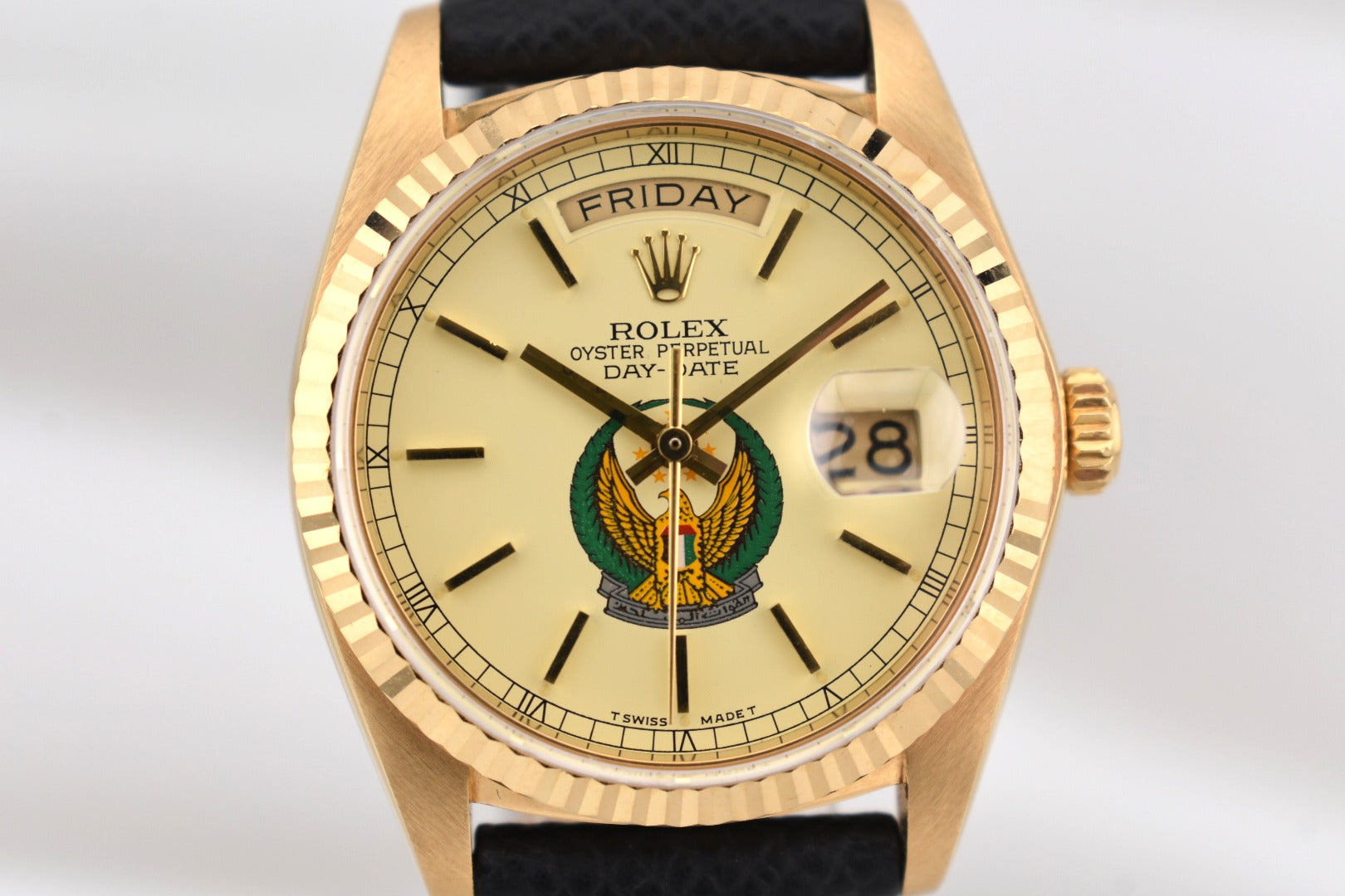 Rolex Day Date 40 UAE Armed Forces Crest Dial 18038 1979