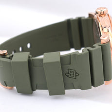 Panerai Radiomir 1940 Rose Gold on Green Rubber PAM00515 2017