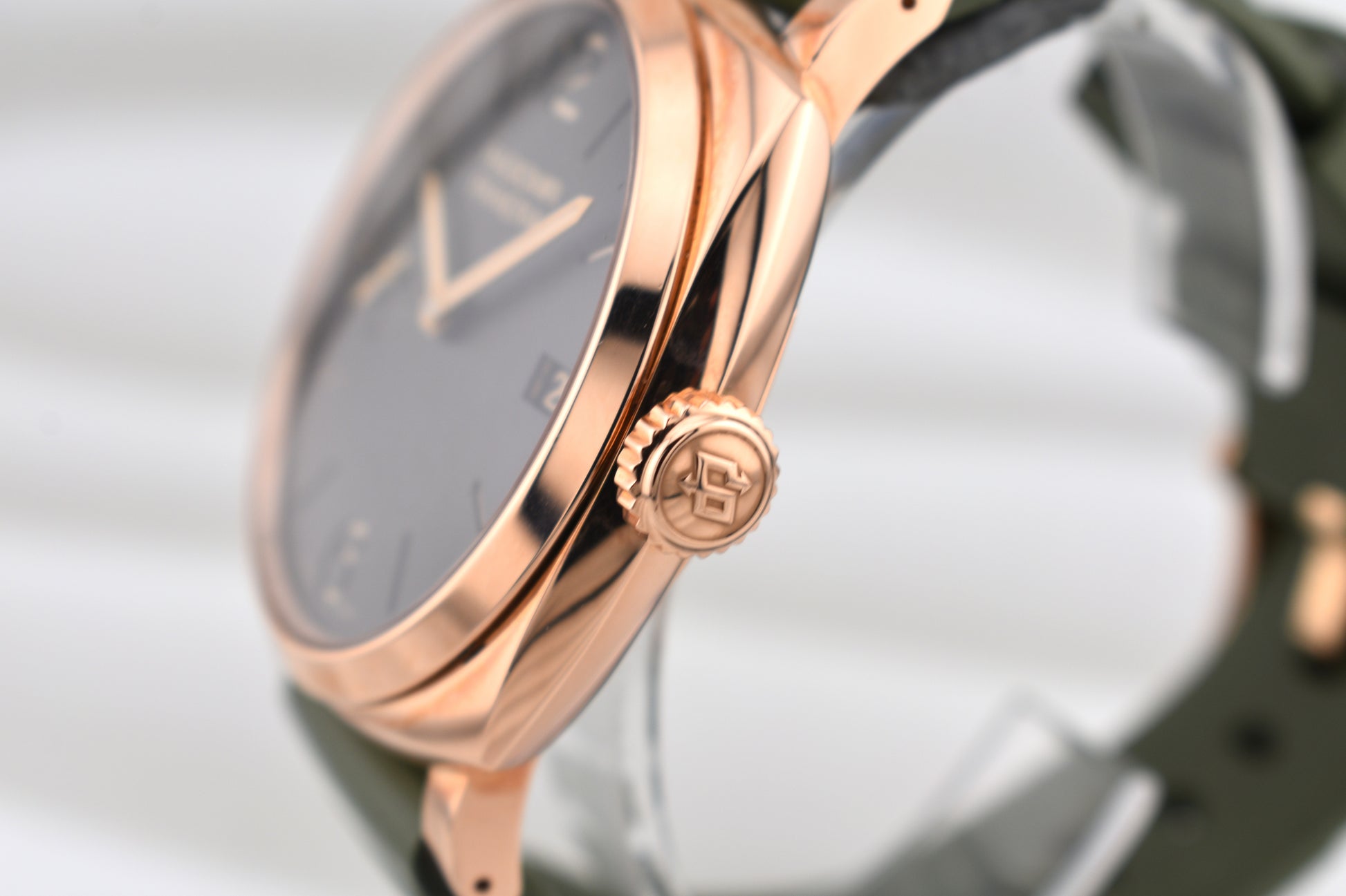 Panerai Radiomir 1940 Rose Gold on Green Rubber PAM00515 2017