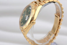 Rolex Day Date 40 Yellow Gold Money Green Dial 228238 2025
