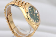 Rolex Day Date 40 Yellow Gold Money Green Dial 228238 2025