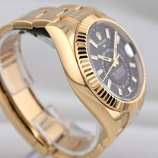 Rolex Sky Dweller Yellow Gold Black Dial 336938 2025