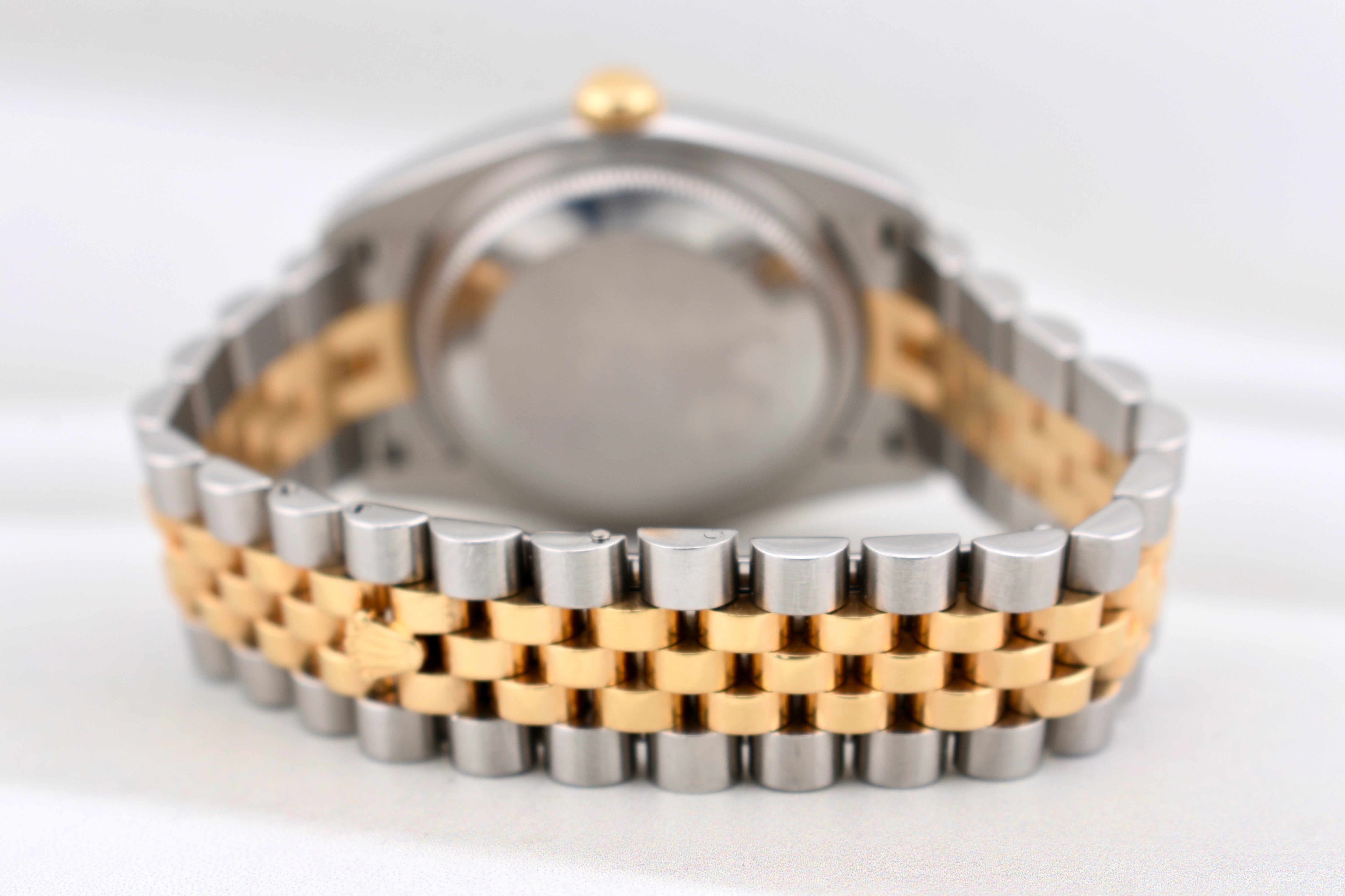 Rolex Datejust 36 Two Tone Blue Vignette Diamond Dial 116233 2005 (Approx)