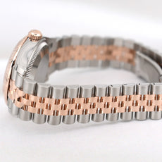 Rolex Datejust 31 Silver Diamond Dial Two Tone Rose Gold 278271 2025