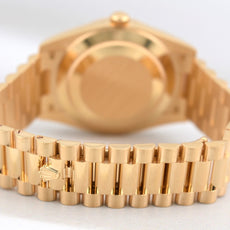 Rolex Day Date 40 Black Diamond Baguette Dial 228238 2025