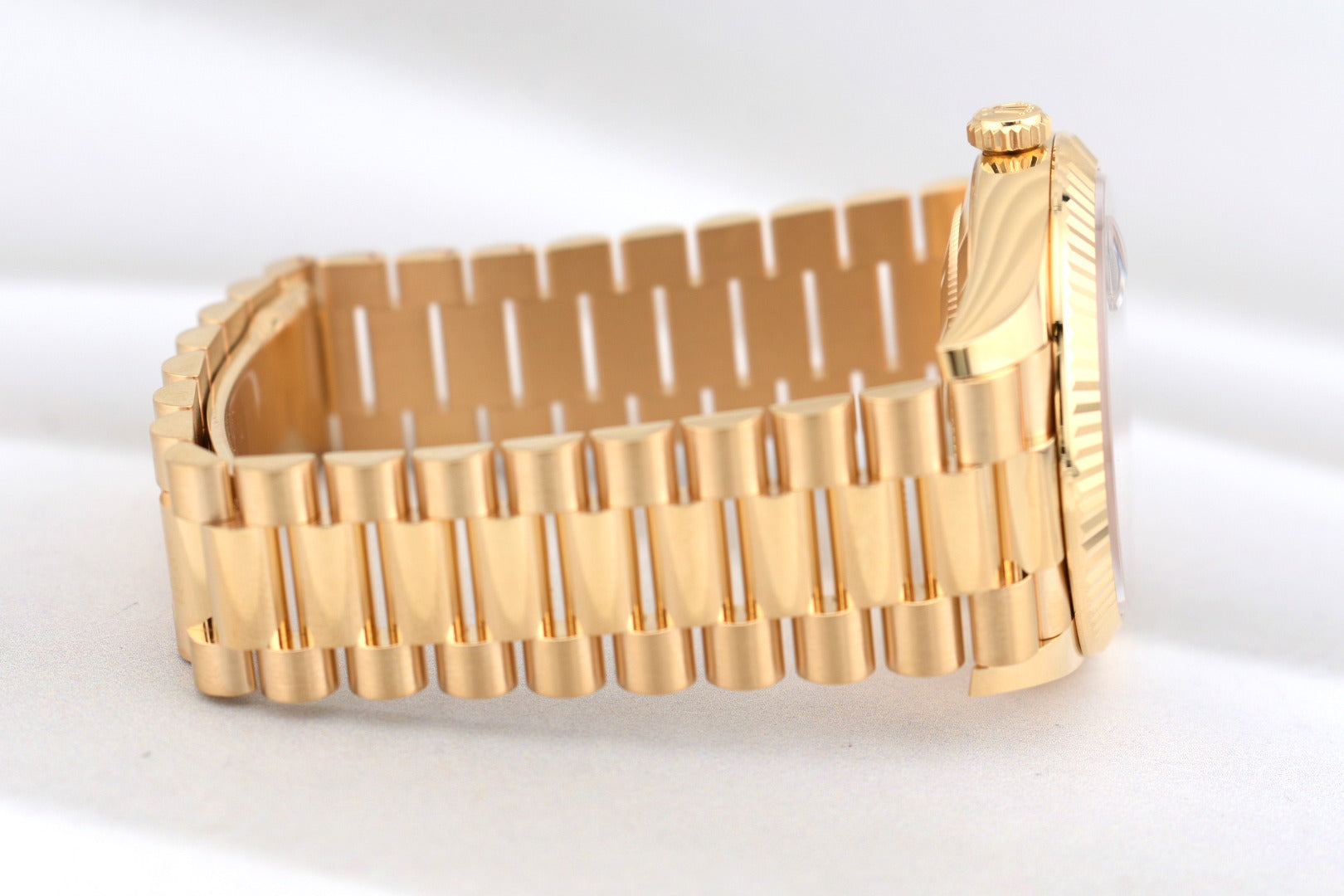 Rolex Day Date 40 Black Diamond Baguette Dial 228238 2025