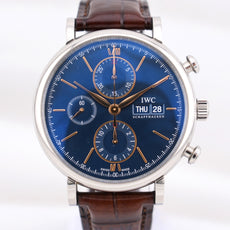 IWC Chronograph Portofino Blue Dial IW391036 2022