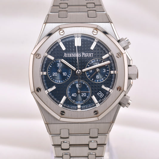 Audemars Piguet Royal Oak Chronograph Blue Dial 26240ST 2024