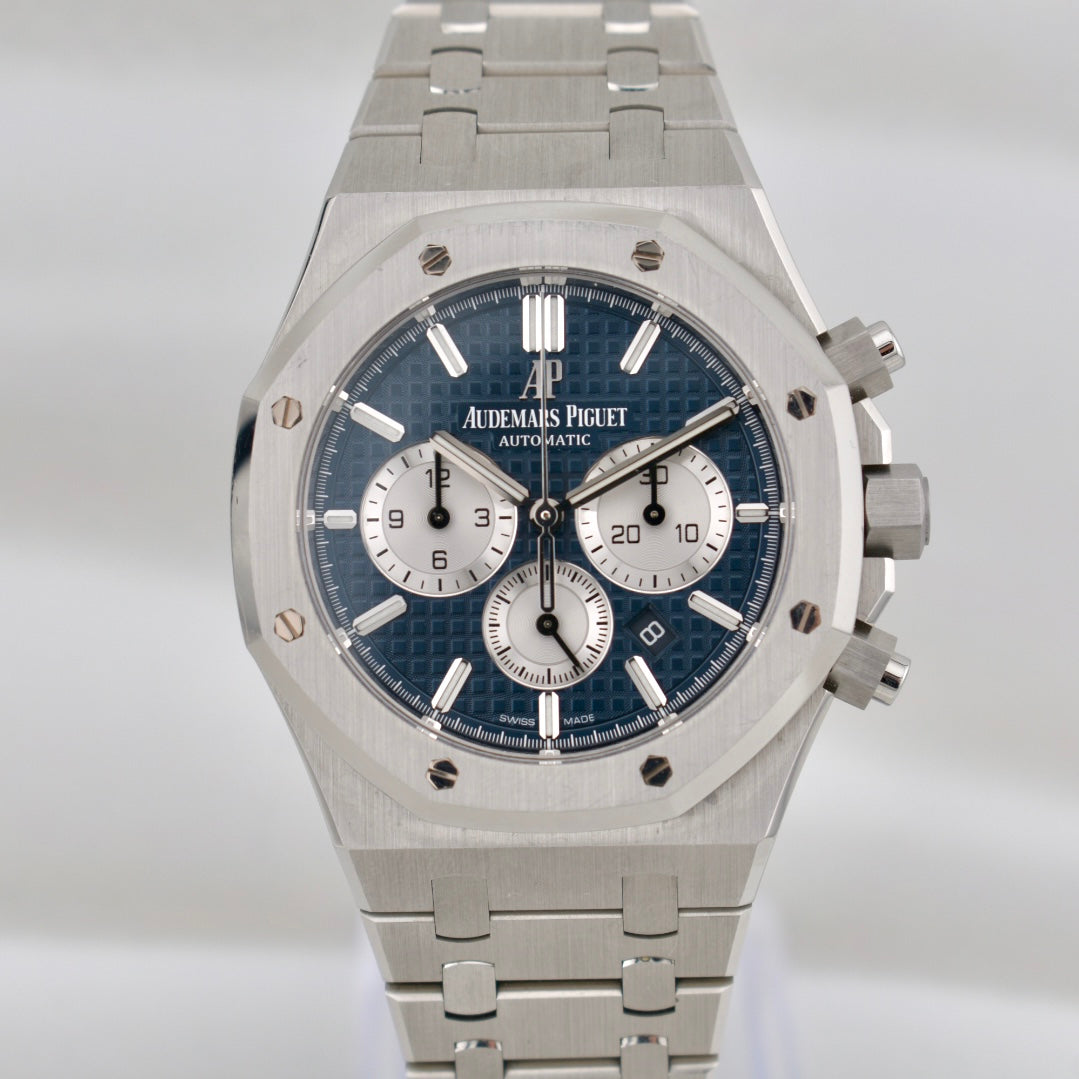 Audemars Piguet Royal Oak Chronograph Blue Dial 26331ST 2017