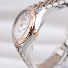 Rolex Datejust 31 Mother of Pearl Diamond Dial Two Tone Rose Gold 278271 2025