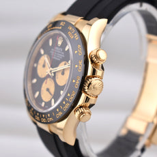 Rolex Cosmograph Daytona 'Paul Newman' Yellow Gold Oysterflex 116518LN 2021