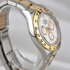 Rolex Cosmograph Daytona White Dial Two Tone Yellow Gold 126503 2026
