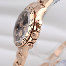 Rolex Cosmograph Daytona Rose Gold Black Index Dial 116505 2022