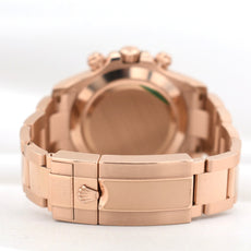 Rolex Cosmograph Daytona Rose Gold Black Index Dial 116505 2022