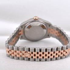 Rolex Datejust 31 Two Tone Rose Gold Silver Diamond Dial 278271 2026