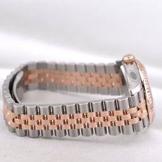 Rolex Datejust 31 Two Tone Rose Gold Silver Diamond Dial 278271 2026