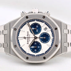 Audemars Piguet Royal Oak Chrono 'Blue Eyes' White Dial 26315ST 2020