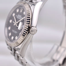 Rolex Datejust 36 Black Diamond Dial 126234 2026