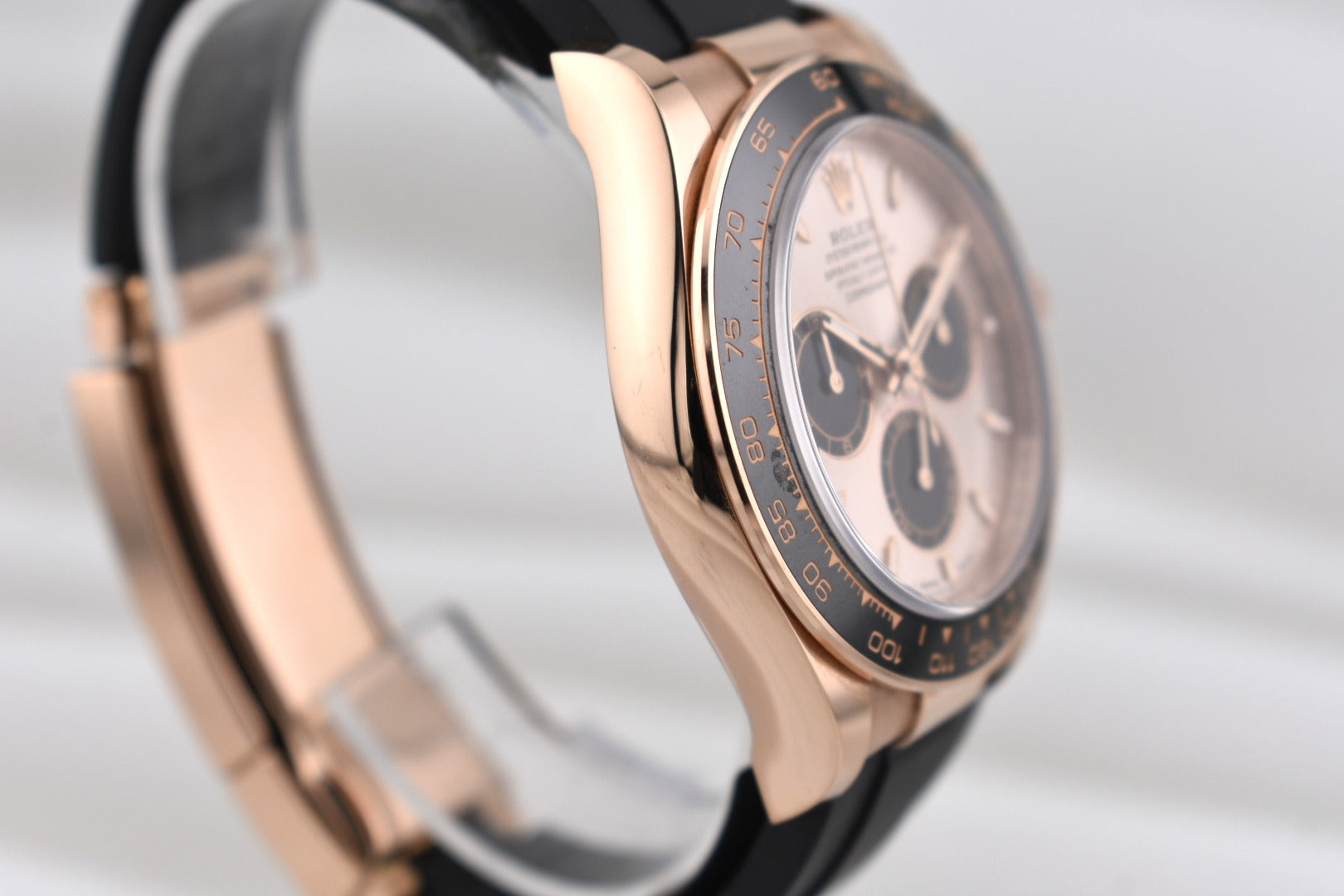 Rolex Daytona Sundust Dial Rose Gold Oysterflex 126515LN 2025