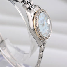Rolex Lady Datejust 26 Ice Blue Diamond Dial 69174 1987